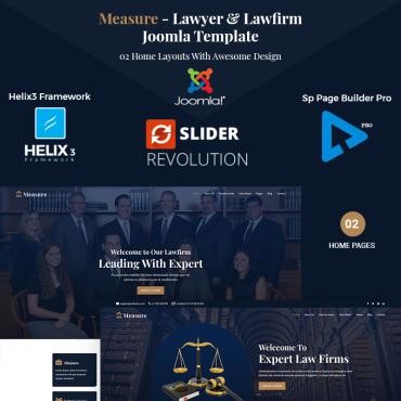 Мера - Lawfirm & Lawyer. Joomla шаблон. Артикул 83982