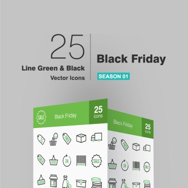25    Green & Black.  .  90879