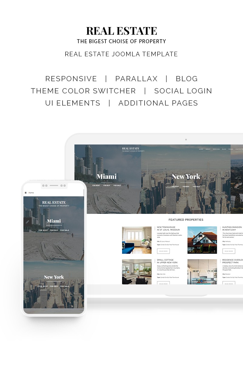 Недвижимость - Арендное Агентство Responsive