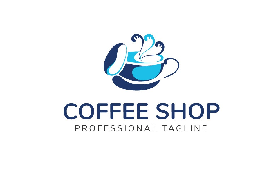 Кофейня. Шаблон логотипа. Артикул 97651