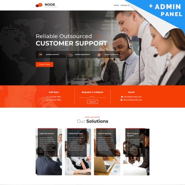  - Call Center.  Landing Page.  80168
