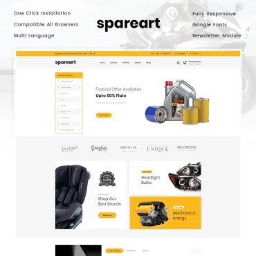 Spareart -  . OpenCart .  81823