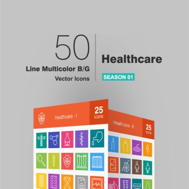 50 Healthcare Line Multicolor B / G.  .  93870