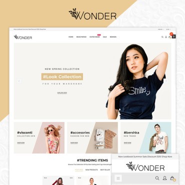 Wonder Fashion Multistore Store. OpenCart .  84688