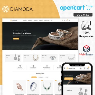 DIAMODA -   . OpenCart .  95559