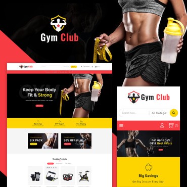 Gym Club. PrestaShop .  70290