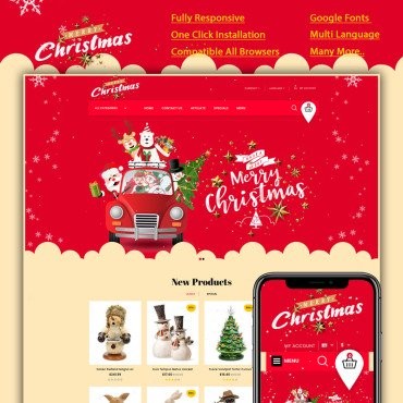 Merry-Christmas -  . OpenCart .  91445