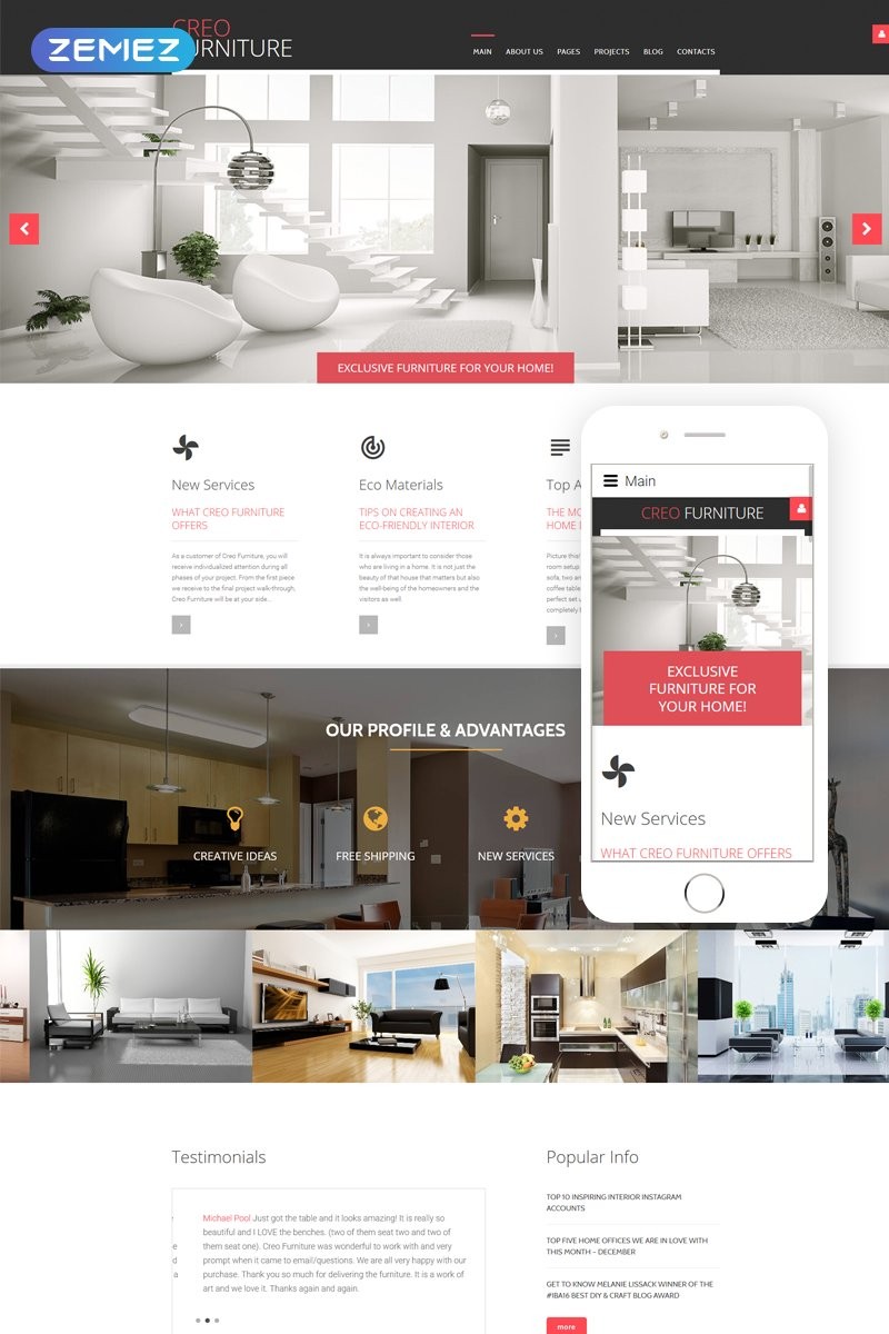 Creo Furniture - Мебель Многостраничная Креатив