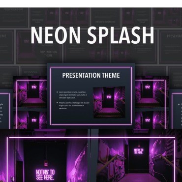 Neon Splash. Keynote .  90060
