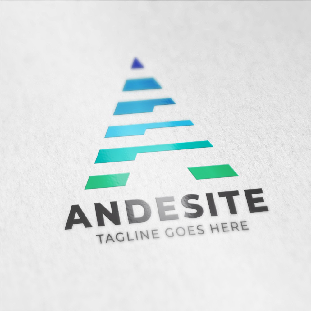 Adesite Letter A. Шаблон логотипа. Артикул 98210