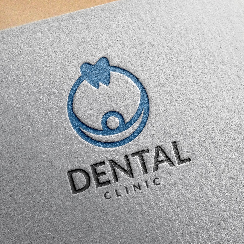 Стоматологическая клиника. Шаблон логотипа. Артикул 98374