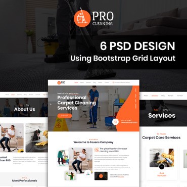Pro Cleaning - . PSD .  87680