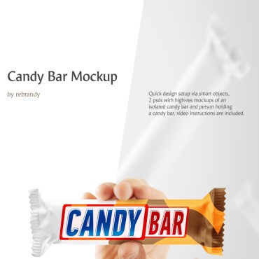 Candy Bar. Mockups . Артикул 68857