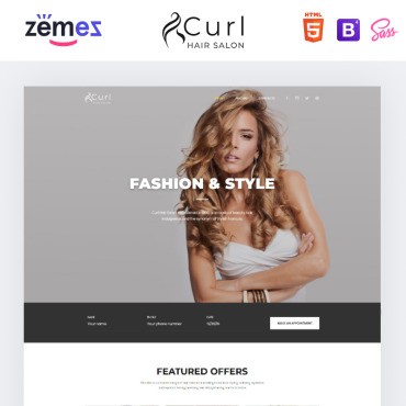 Curl -   HTML.  Landing Page.  85843