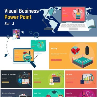 Visual Business Set 3. PowerPoint .  74426