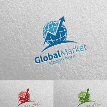 Global Marketing Financial Advisor Design Icon 10.  .  96877