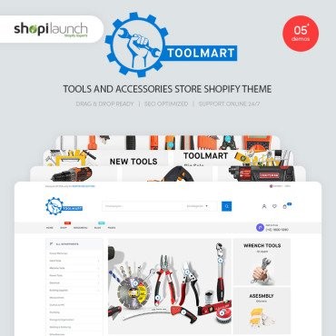 ToolMart -    . Shopify .  99337