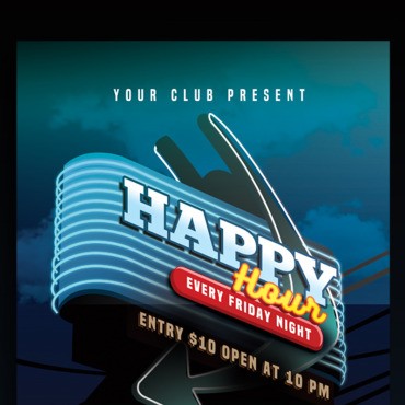 Happy Hour Motel Sign.  .  97048