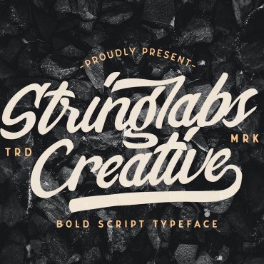 Stringlabs Creative - Bold Script. Шрифт. Артикул 106342
