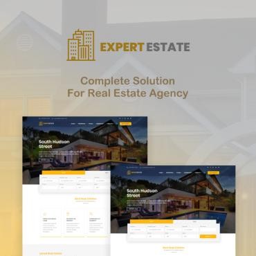 ExpertEstate Real Estate. WordPress  шаблон. Артикул 78783