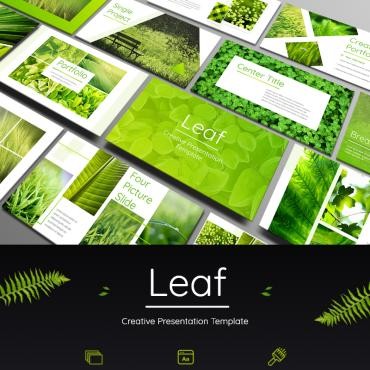 Leaf -    . PowerPoint .  84450