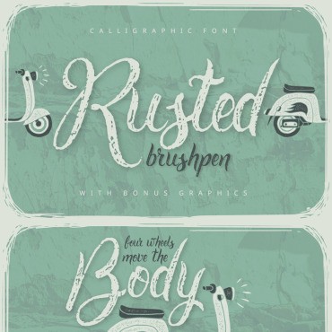  Rusted Brushpen + . .  75247