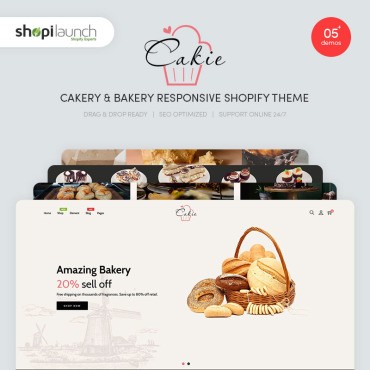 Cakie -   . Shopify .  98743