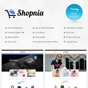 Shopnia Mega Store. OpenCart .  80238