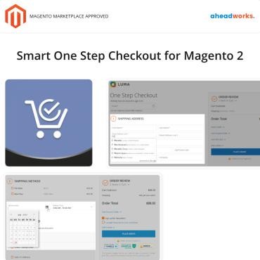 Smart One Step Checkout для Magento 2. Magento расширение. Артикул 91274