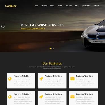 CarBuzz || Автомеханик и ремонт автомобилей HTML-шаблон. Шаблон Landing Page. Артикул 73667