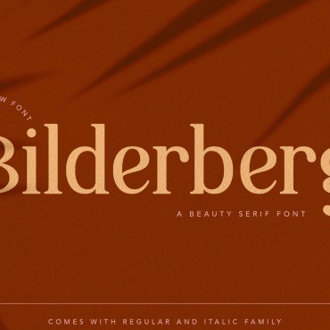 Bilderberg Beauty Serif. .  105028