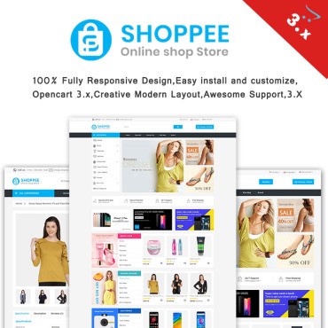 Shoppee Multistore. OpenCart .  71185