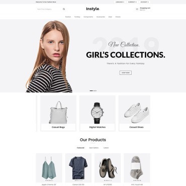 Instyle Fashion Responsive. OpenCart .  80475