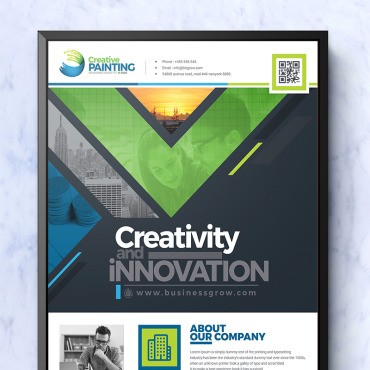 Creative Business Flyer Design.  .  74795