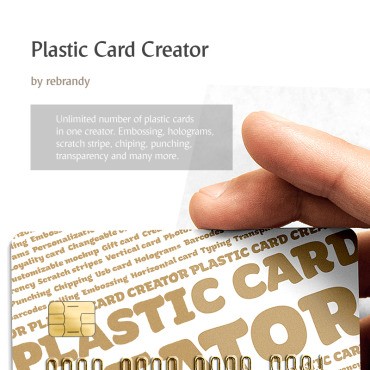 CREATOR для пластиковых карт. Связка. Артикул 68562