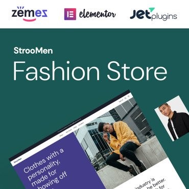 StrooMen - Интернет-магазин мужской моды. WooCommerce тема. Артикул 98940