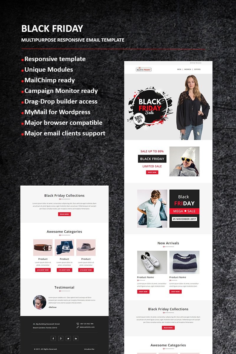 Черная пятница - электронная почта