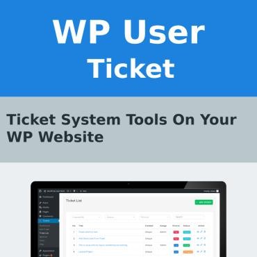 Wp User Ticket. WordPress Плагин. Артикул 95012