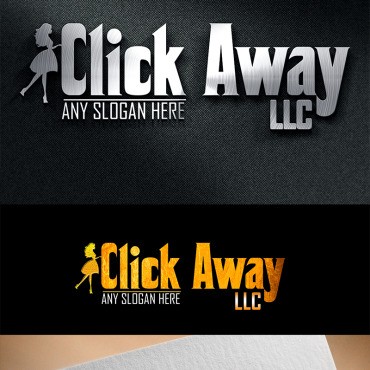 Clickaway - Свадьба. Шаблон логотипа. Артикул 87690