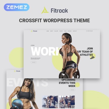 Fitrock - Crossfit Elementor. WordPress  .  73455