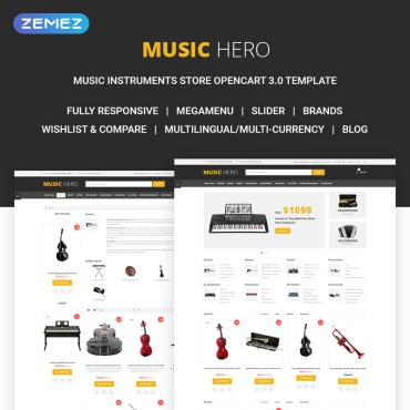 Music Hero -   , -. OpenCart .  71808