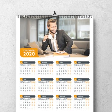 Календарь 2020 с 3 цветовыми стилями. Планировщик. Артикул 86503