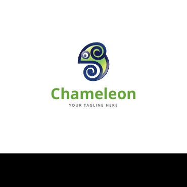 Группа Хамелеон. Шаблон логотипа. Артикул 73358