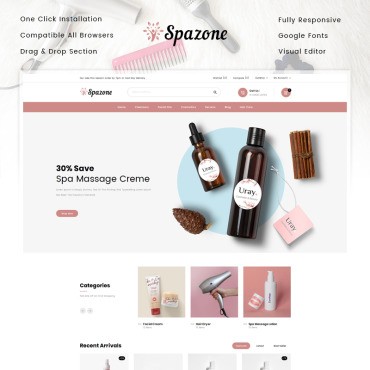 SpaZone -  . Shopify .  84630