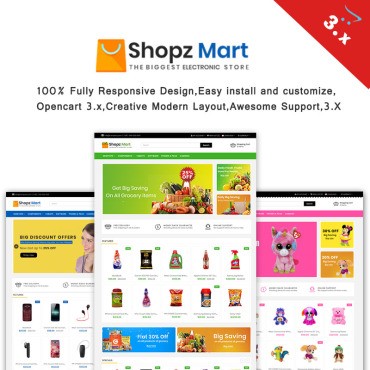 Shopz-Mart 3.x . OpenCart .  66328