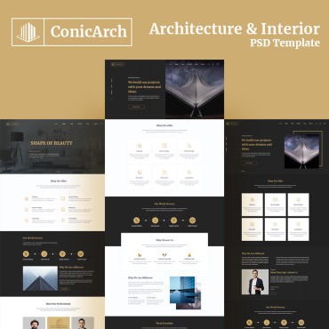 ConicArch -   . PSD .  76934