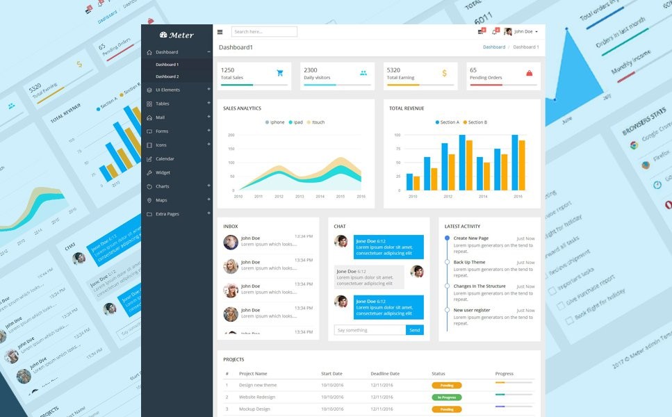 Meter - адаптивная панель инструментов