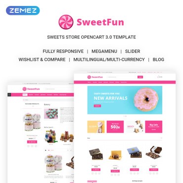 SweetFun - -  . OpenCart .  73213