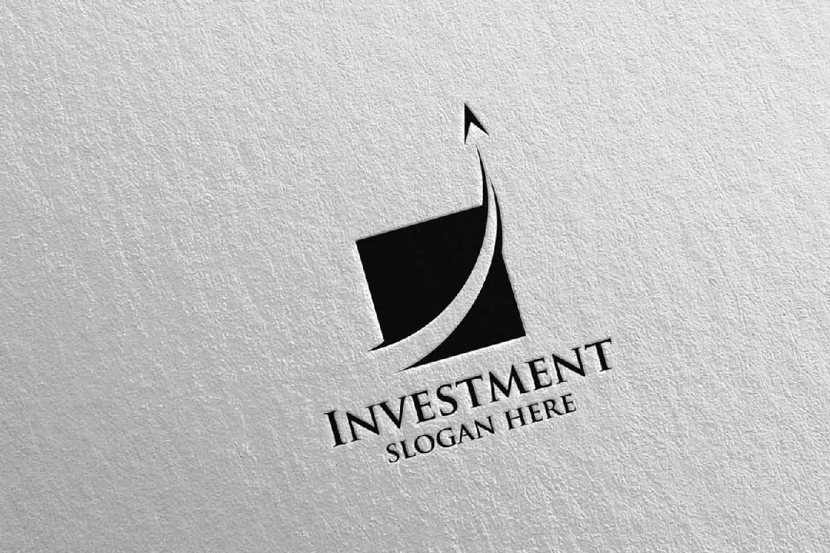 Инвестиционный маркетинг Финансовый 2. Шаблон логотипа. Артикул 97855