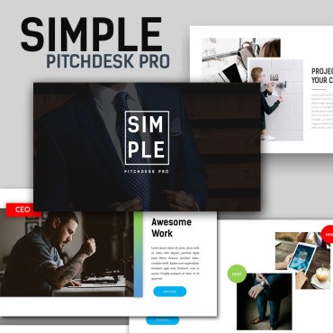 Simple Pitchdesk Pro. Keynote .  66245